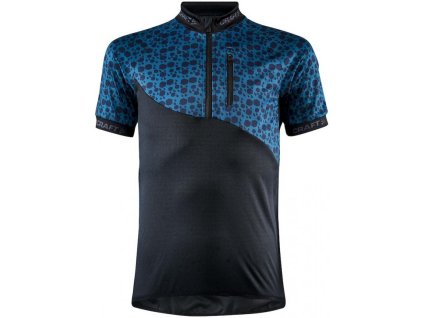 Dres CRAFT  Bike Junior 1909338-999676 - černo-modrý, juniorský