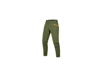 Kalhoty ENDURA Single Track II E8110GO - Olive Green, pánské