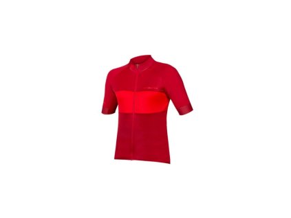 Dres ENDURA FS260-Pro S/S Jersey II E3192RR - Rust Red, pánský, (Relaxed Fit)