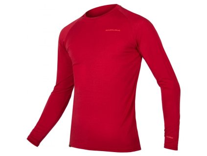 Triko ENDURA BaaBaa Baselayer E3183RR - Rust Red, pánské
