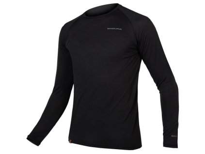 Triko ENDURA BaaBaa Baselayer E3183BK - Black, pánské