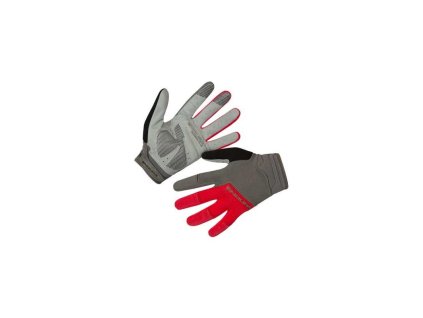 Rukavice ENDURA Hummvee Plus II E1160RD - Red, unisex