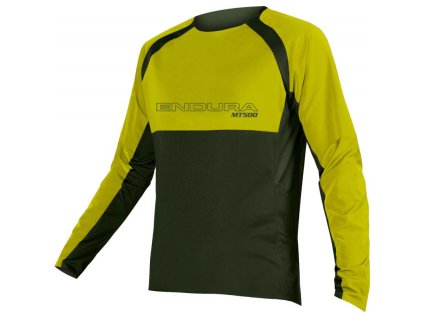 Dres ENDURA MT500 Burner L/S II E3184GF - Forest-green, pánský