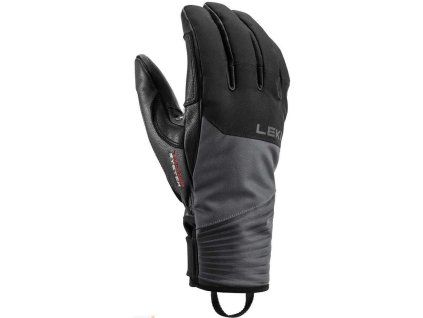 Lyžařské rukavice Leki Sparrow 3D, black-graphite