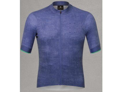 Dres ENDURA FS260 Print S/S Jersey E3263BIN - Modrý, pánský