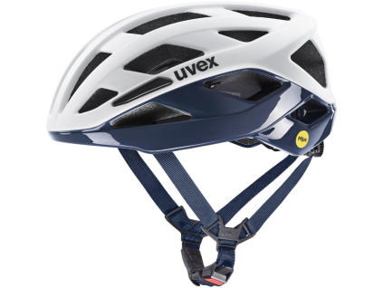 Přilba Uvex I-Volute MIPS (S4106660300) - White/Dusk Blue Matt