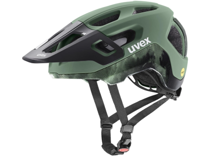 Přilba UVEX React MIPS (S4107120900) - Moss Green/Bl M
