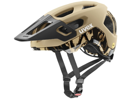 Přilba UVEX React MIPS (S4107121100) - Desert/Black Matt