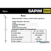 Paprsek Sapim Race - 2-1,8-2 mm, černý