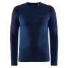 Triko CRAFT ADV Warm Fuseknit Intensity 1909732-396404 - modré, pánské
