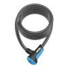 Zámek Onguard lanko 120x8mm modrý 2klíče