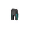 Kalhoty Castelli Velocissima 2 W 4520060-030 - do pasu, dark grey/green, dámské