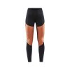 Běžecké kalhoty CRAFT ADV SubZ Tights 2  1911313-999732 - černé s oranžovou, dámské