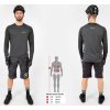 Dres ENDURA SingleTrack L/S Jersey E3214PW - Pewter Grey, pánský
