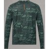 Dres ENDURA Singletrack L/S PRINT TEE E5210GCA - Green, pánský