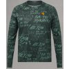 Dres ENDURA Singletrack L/S PRINT TEE E5210GCA - Green, pánský