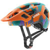 Přilba UVEX React Jr. (S4107070900) - Papaya Camo Matt, juniorská