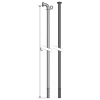 Paprsek MACH1 nerez 2,3 mm, černý