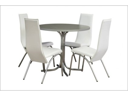 Jídelní stůl PAULA (bez židlí) Metpol 80x80