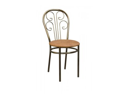 Jídelní židle Cezar barva podsedáku světle hnědá (M-24) Metpol 87 x 50 x 46 cm