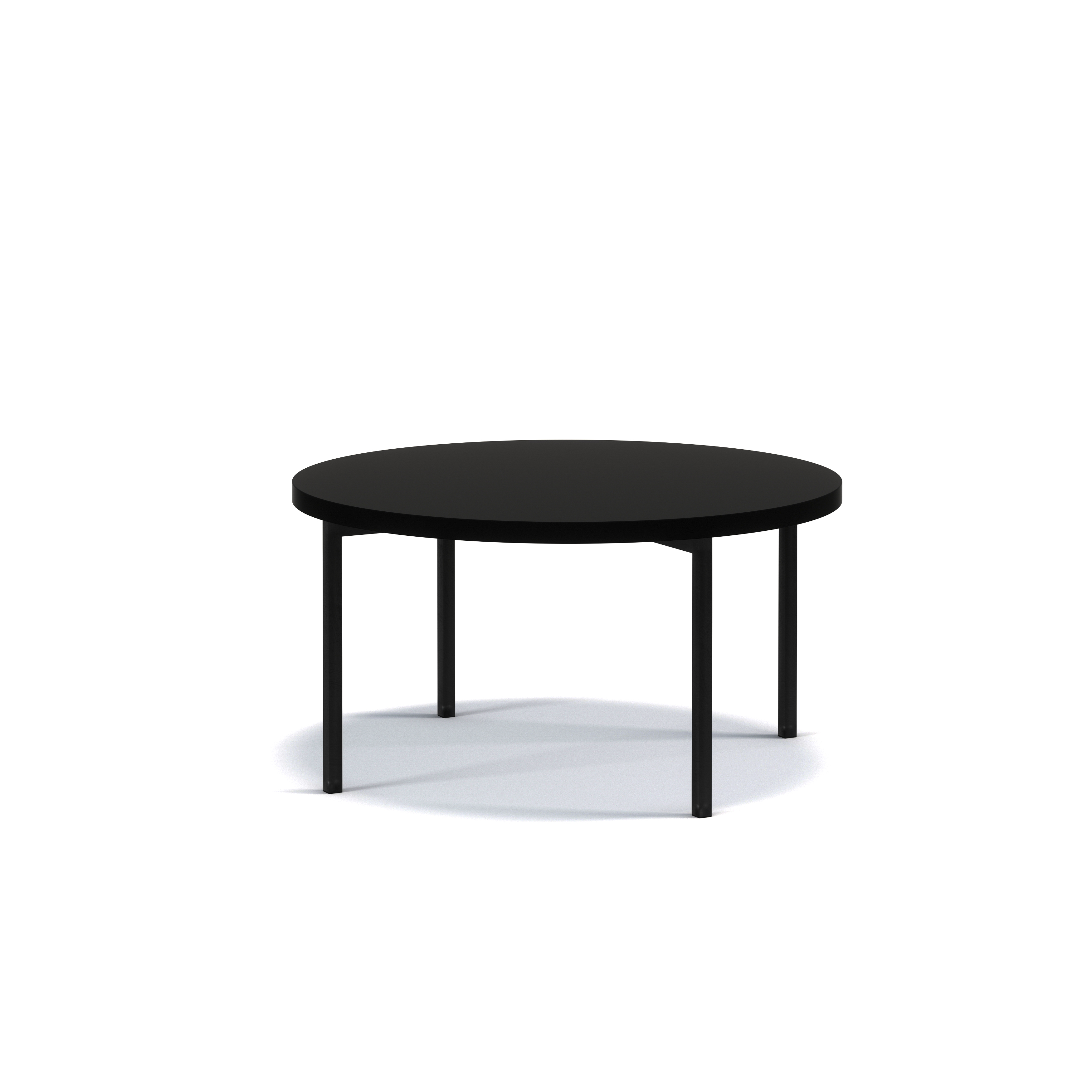 Levně Gib Meble Gib Meble Konferenční stolek SIGMA C Gib 80/45/80 barevné provedení: černý mat
