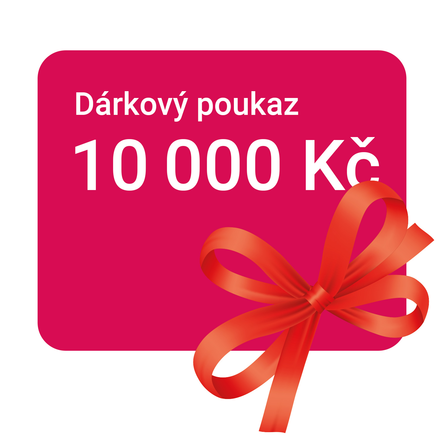 Levně VOUCHER (DÁRKOVÝ POUKAZ) 10000,- KČ