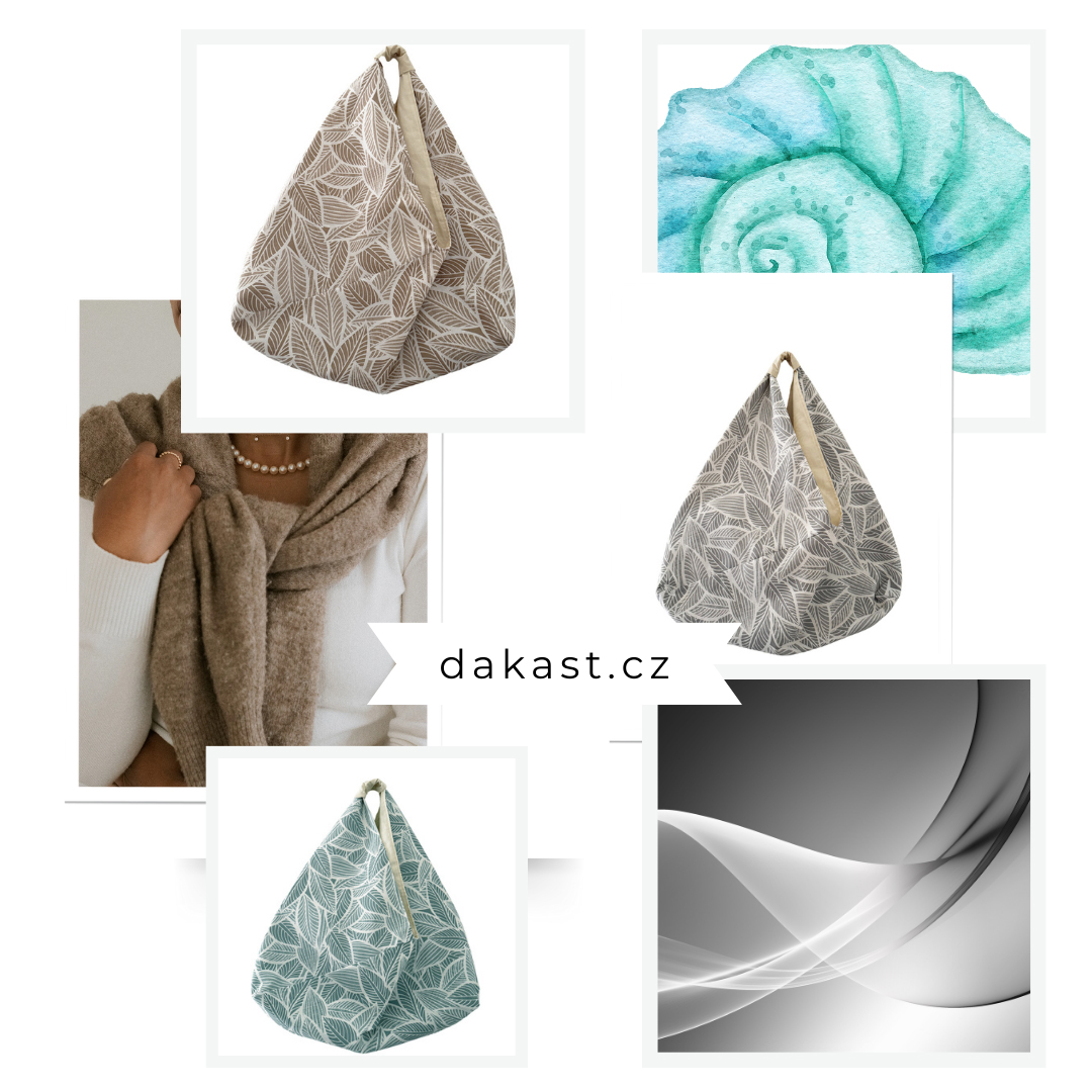 Jak vybrat ideální látkovou nákupní tašku? Proč zvolit origami styl?