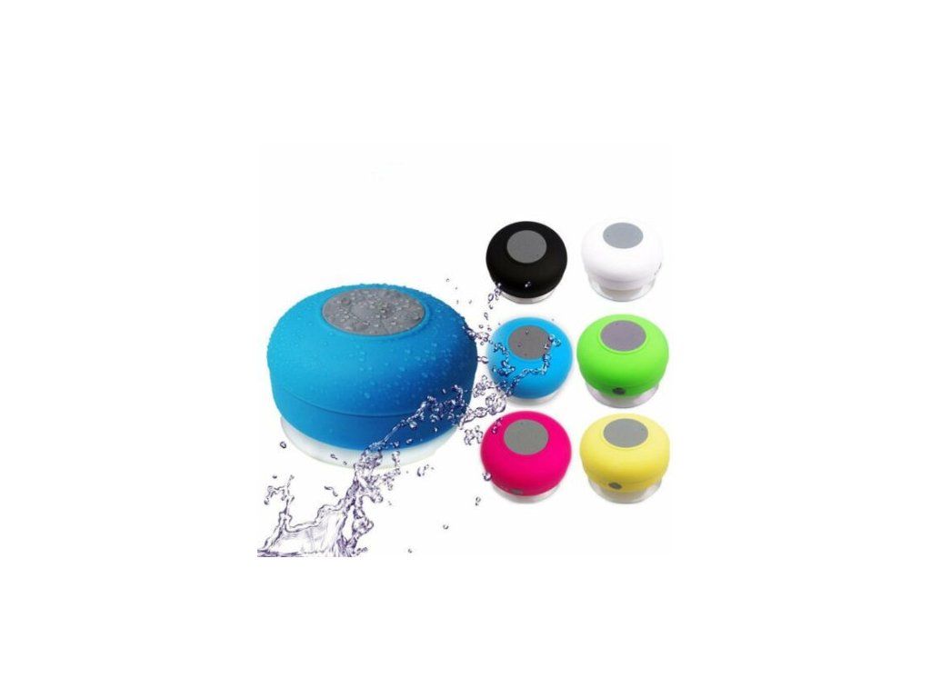 Mini Bluetooth voděodolný reproduktor 3W / handsfree (Barva Modrá)