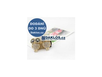 40540 nausnice ve tvaru sovy sovicek