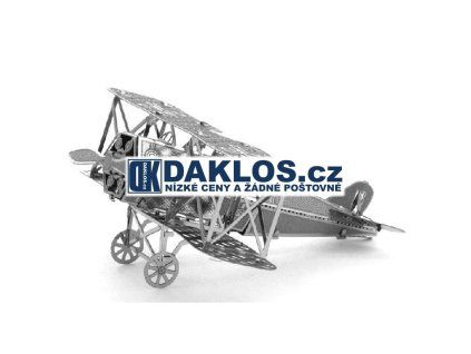 40840 3d kovova stavebnice puzzle letadlo
