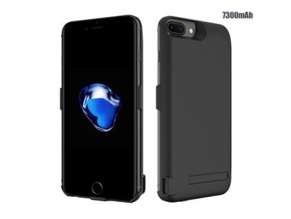 Pouzdro s baterií pro iPhone 6 Plus / 6S / 7 Plus + 7300 mAh (Barva Černá)