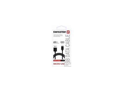 45388 data kabel swissten microusb 15m cerna