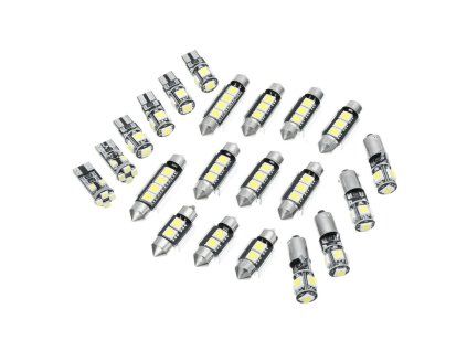48874 21ks set led osvetleni pro interier bmw 5 e60 e61 2004 2010