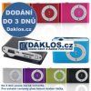 Digitální mini MP3 přehrávač se vstupem na SD kartu (Barva Černá)