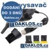 Mini USB vysavač na klávesnici - více barev (Barva Černá)