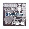 40840 3 3d kovova stavebnice puzzle letadlo