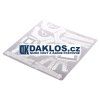 40843 3 3d kovova stavebnice puzzle letadlo