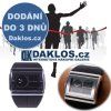 Digitální / Analogové voděodolné LED hodinky (Barva Černá)