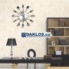 41761 8 nalepovaci 3d nastenne analogove hodiny