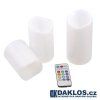 41923 2 led elektronicka romanticka svicka 7 barev v 1