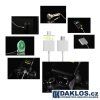 43234 2 magneticky nabijeci kabel z usb do micro usb pro android barva stribrna