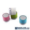 Svíticí Bluetooth reproduktor  3W (Barva Modrá)