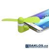 Micro USB větráček / chladič / ventilátor (Barva Černá)