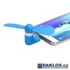 Micro USB větráček / chladič / ventilátor (Barva Černá)