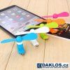 Micro USB větráček / chladič / ventilátor (Barva Černá)