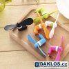 Micro USB větráček / chladič / ventilátor (Barva Černá)