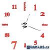 42346 nalepovaci 3d nastenne analogove hodiny