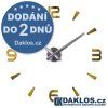 42622 nalepovaci 3d nastenne analogove hodiny