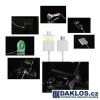 Magnetický nabíjecí kabel z USB do Micro USB pro android (Barva Stříbrná)