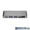 44494 2 drzak pro telefon usb hub nabijecka dobijeci dok